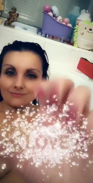 In the tub