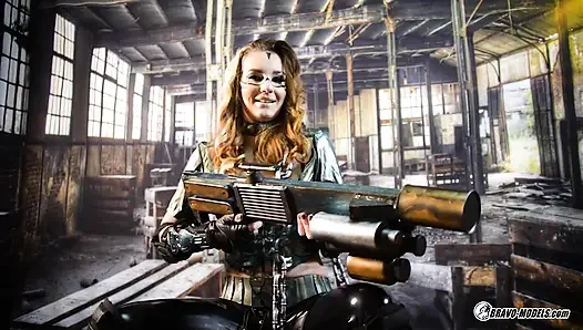 Elena Vega - sahne arkası kostümlü sanal gerçeklik videosu