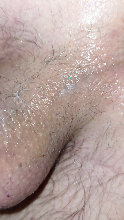 Cumshot camera with anal plug in shower