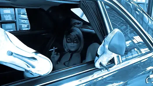 German Domination Scene - Blonde in Fetish Gear