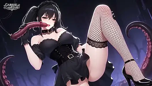 The "Thousand" Monster and Goth Girls 1  - Dark Hentai Fantasy