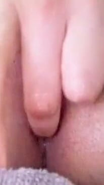 Cute femboy ass fingering and cum moaning young guy solo | Clip 1