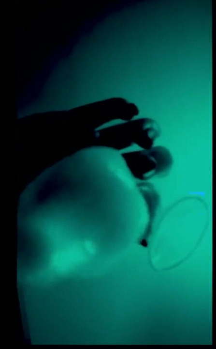 CEI and anal play condom drain version
