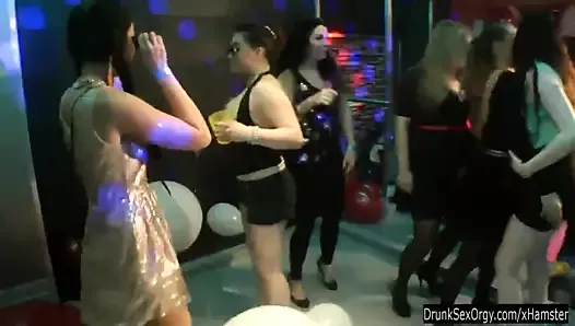 Shameless sluts dance erotically
