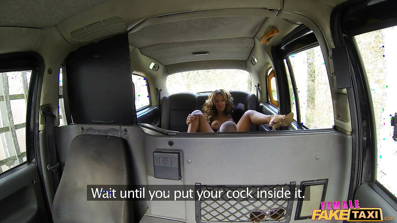 Female Fake Taxi - Fake Taxi Driver Trades a Car Window Flash for a Backseat Pussy Pounding