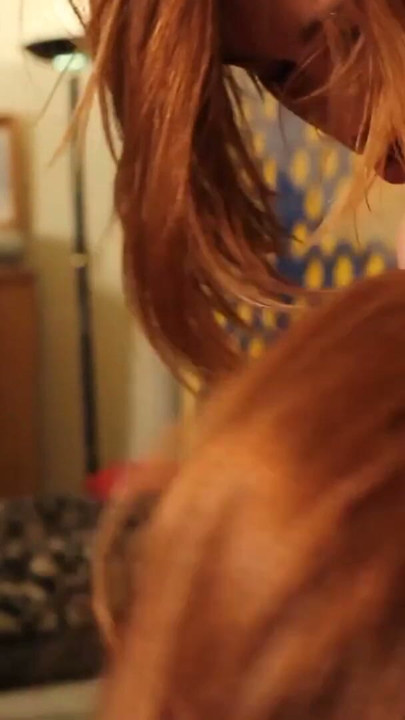 Lesbo Redhead sex addict takes young girl off the street HD | Clip 2