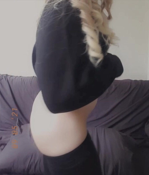 Blonde Tgirl Ass and Cock