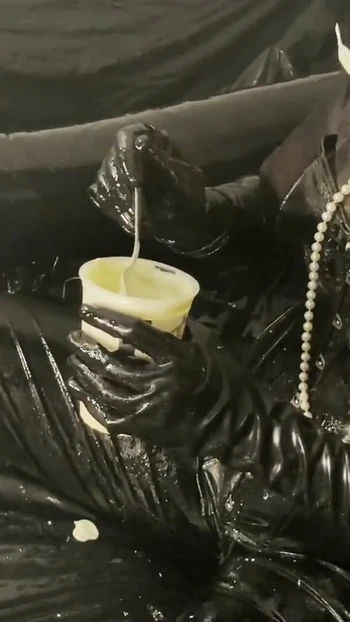 Must-share moment from "Messy Food Fetish Masturbation Session - Full Version"