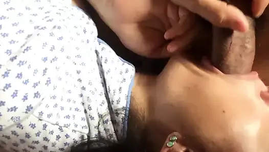 Wife would like to give a blowjob for all of you friends