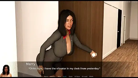 Ateşli evli kadın #11 - Ed karakolda Merry'yi sikiyor.