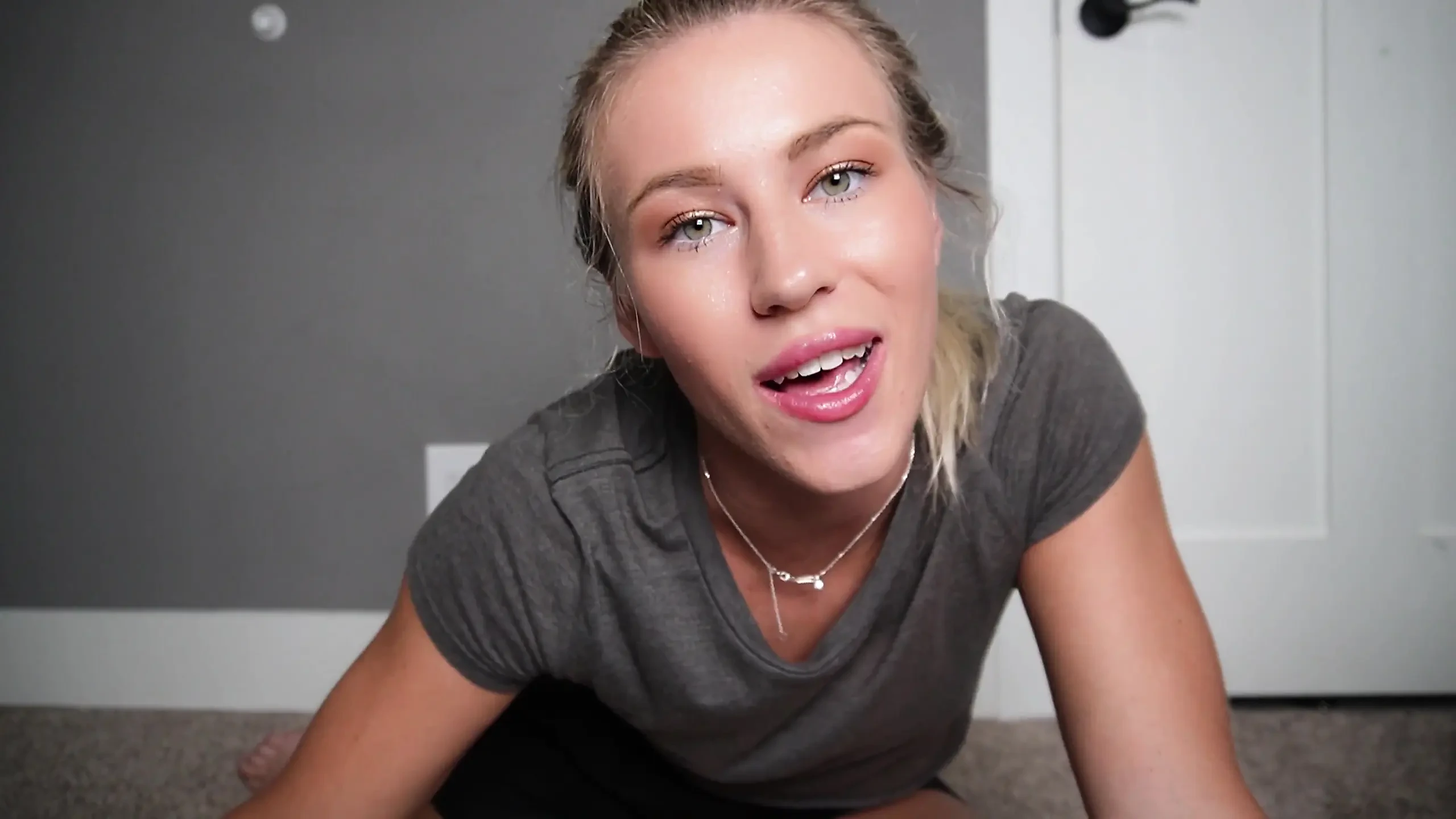 Panty Sniffing JOI to Anal Creampie