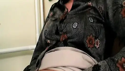 Stunning teen seduced by older man and granny teacher during music lesson