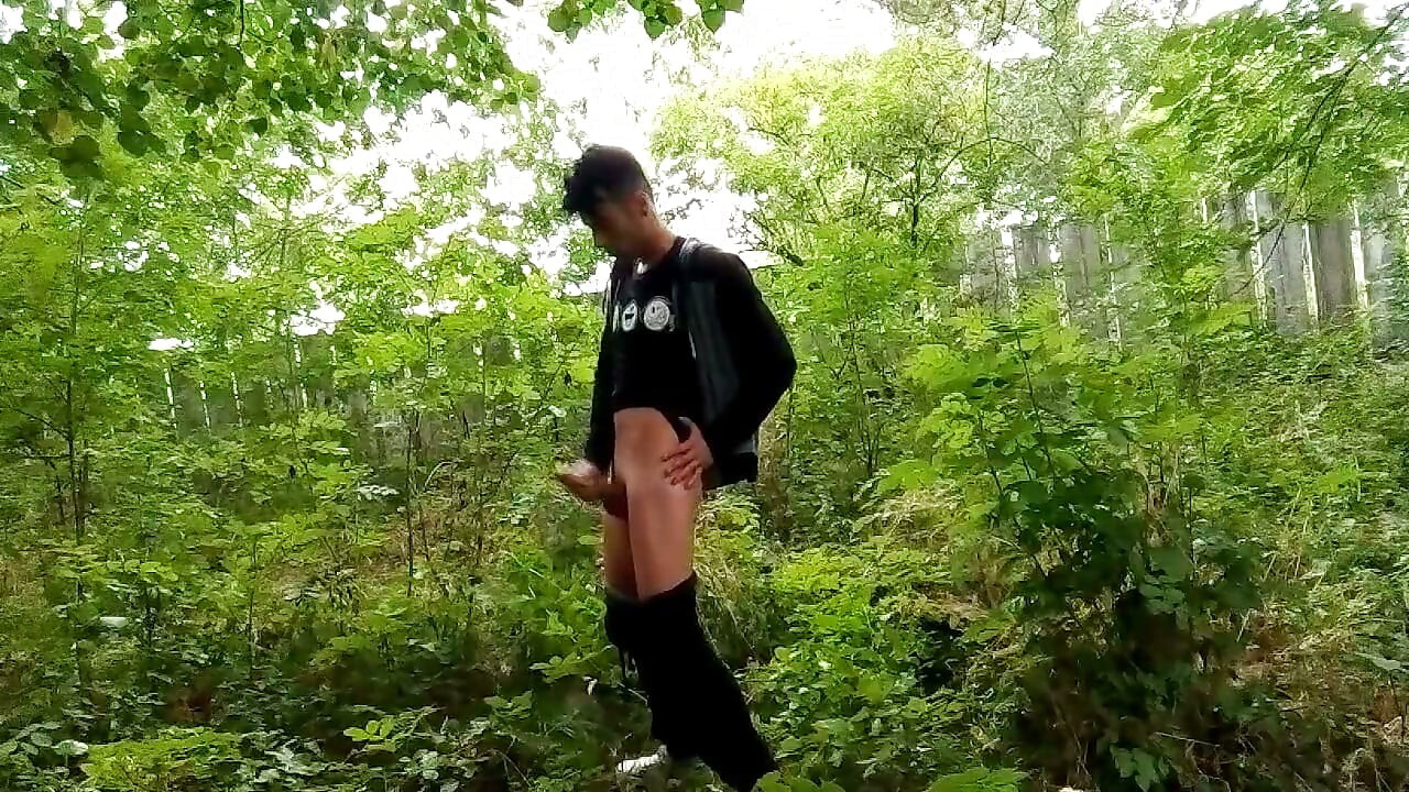 Twink Has Pulsating Cumshot, Play with Cum in Mouth and Swallows Own Cum