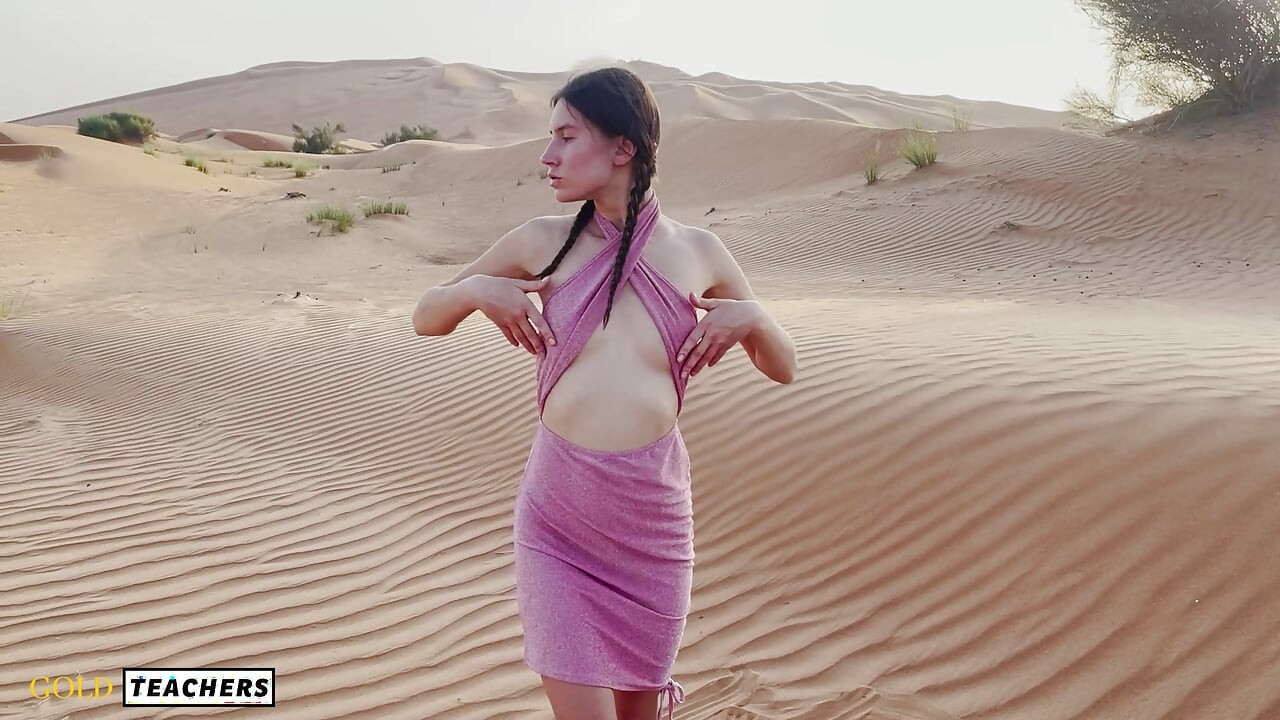 การช่วยตัวเองเสี่ยงภัยสุดฮอตในทะเลทรายอาหรับ