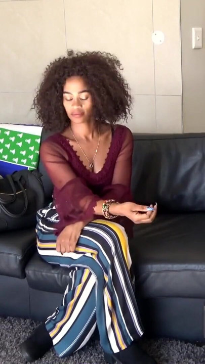 Her husband kept calling the whole time... this EBONY MILF AMATEUR ignored him and cheated anyway | Clip 1