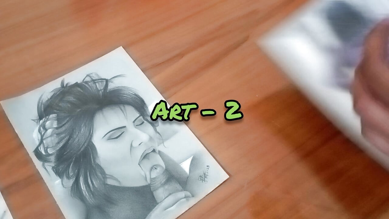 Erotic art or sexy Desi Indian Bhabhi drawing collection being fucked by brother-in-law