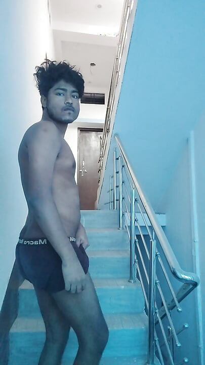 I was alone at home so I did a handjob