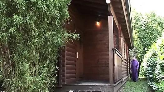 Horny Priest Spies on MILF's Dripping Pussy Pound Fest