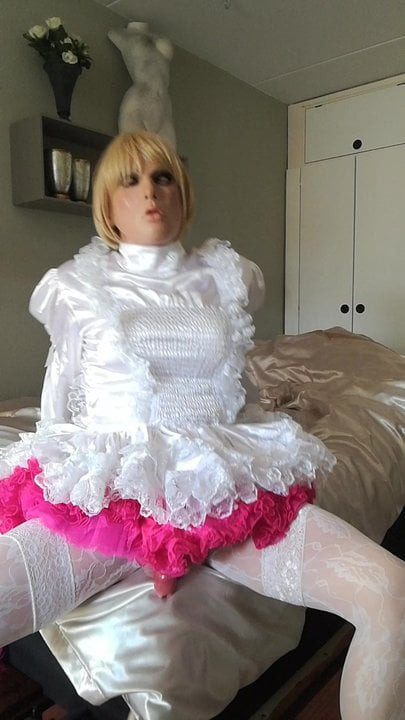 Pink & white sissy