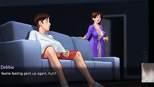SUMMER TIME SAGA! MILF STEP-MOM HAVE ME BOOBJOB AND THEN I FUCKED HER!