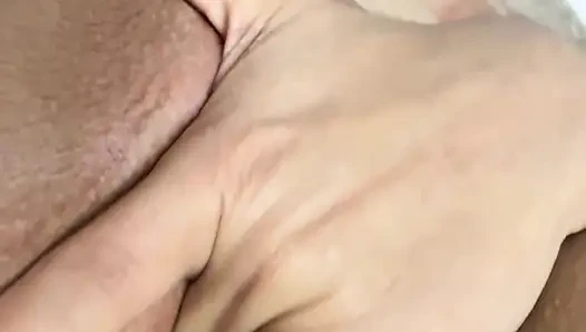 Masked Dirty Bitch Fucks Her Pussy