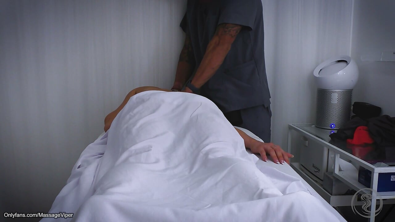 Cuck Husband Sends Wife To Erotic Masseur - Hot Oil Massage & Complete Surrender