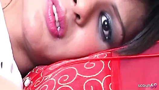 Latina Tranny Gives a Tinder Date a Blowjob Until Cumshot
