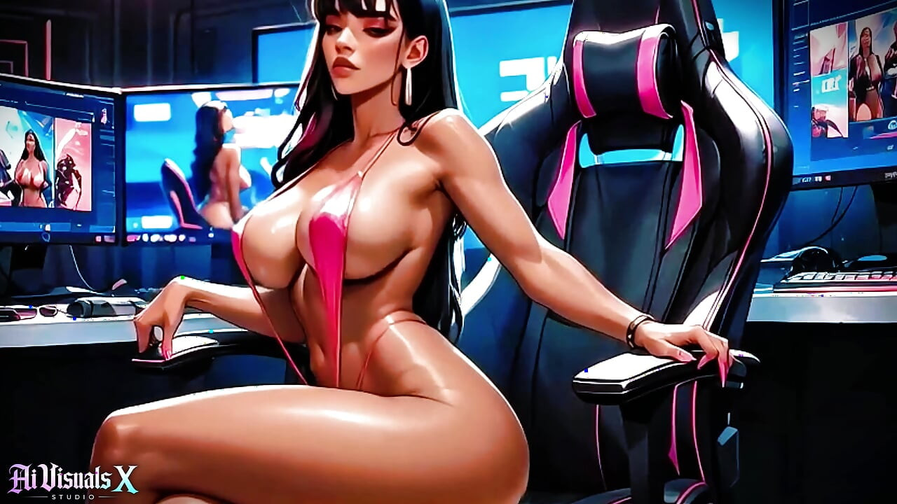 Γάμησα τη λατίνα Streamer μου μετά τη σφεντόνα της - Titfuck, Sloppy BJ & Creampie (4K AI Animation)
