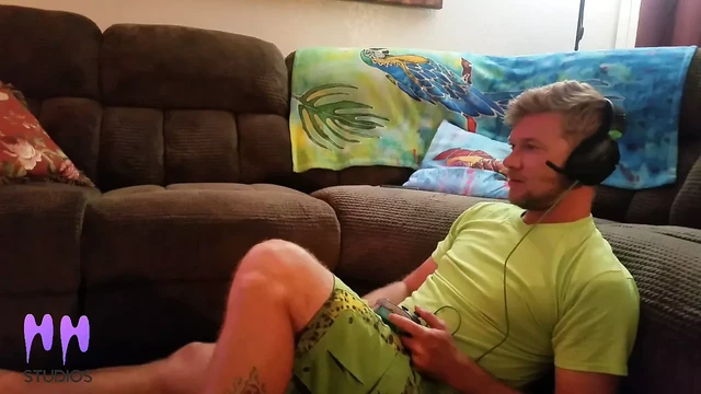 Gamer Step Brother  Loves Playing With Step Sister (Preview)