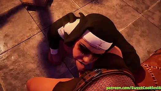 Sexy Nuns Take a Guy for a Wild Ride