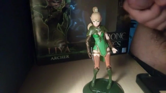 Cum tribute on Liya Figure 01