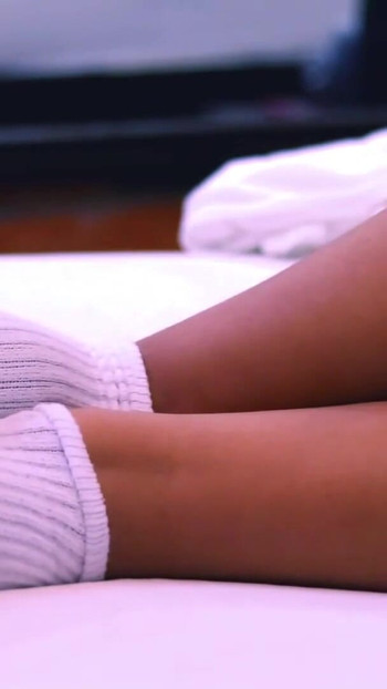 Spectacular moment from "Sexy neighbor seduces pizza delivery man at her house, both moaning for cum inside her"