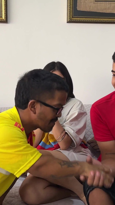 My Best Friend Crying While I His Wife for Losing the Colombia Vs Portugal Match Bet