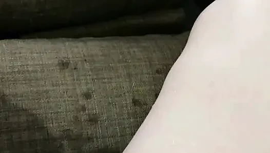 Cumming Hard on Demon Dildo