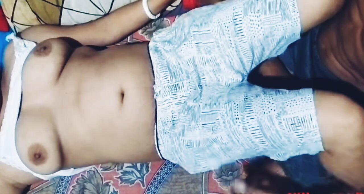 My sexy bhabi in bed with Tight Top and pant after lunch.