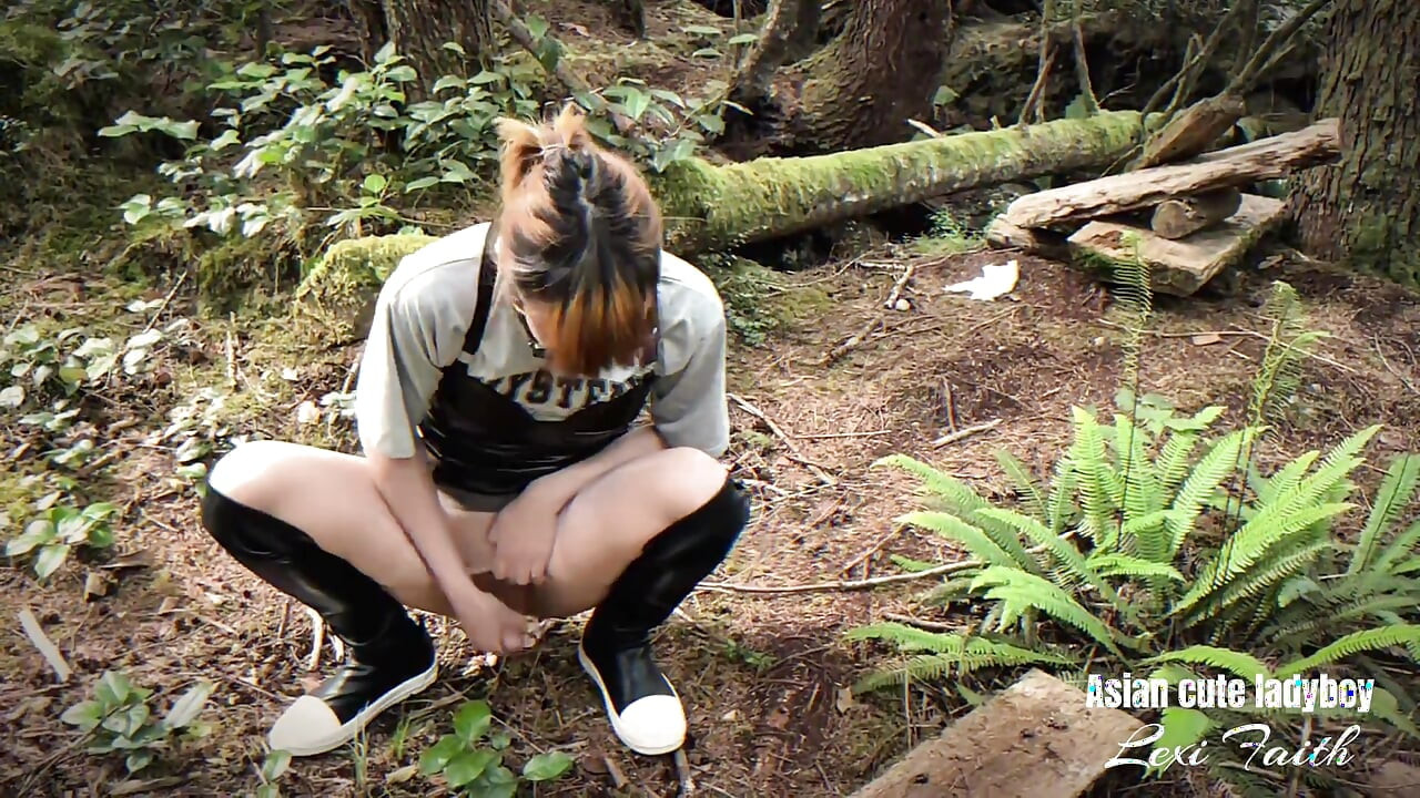 Summer Outdoor Anal Fucking Cumshot