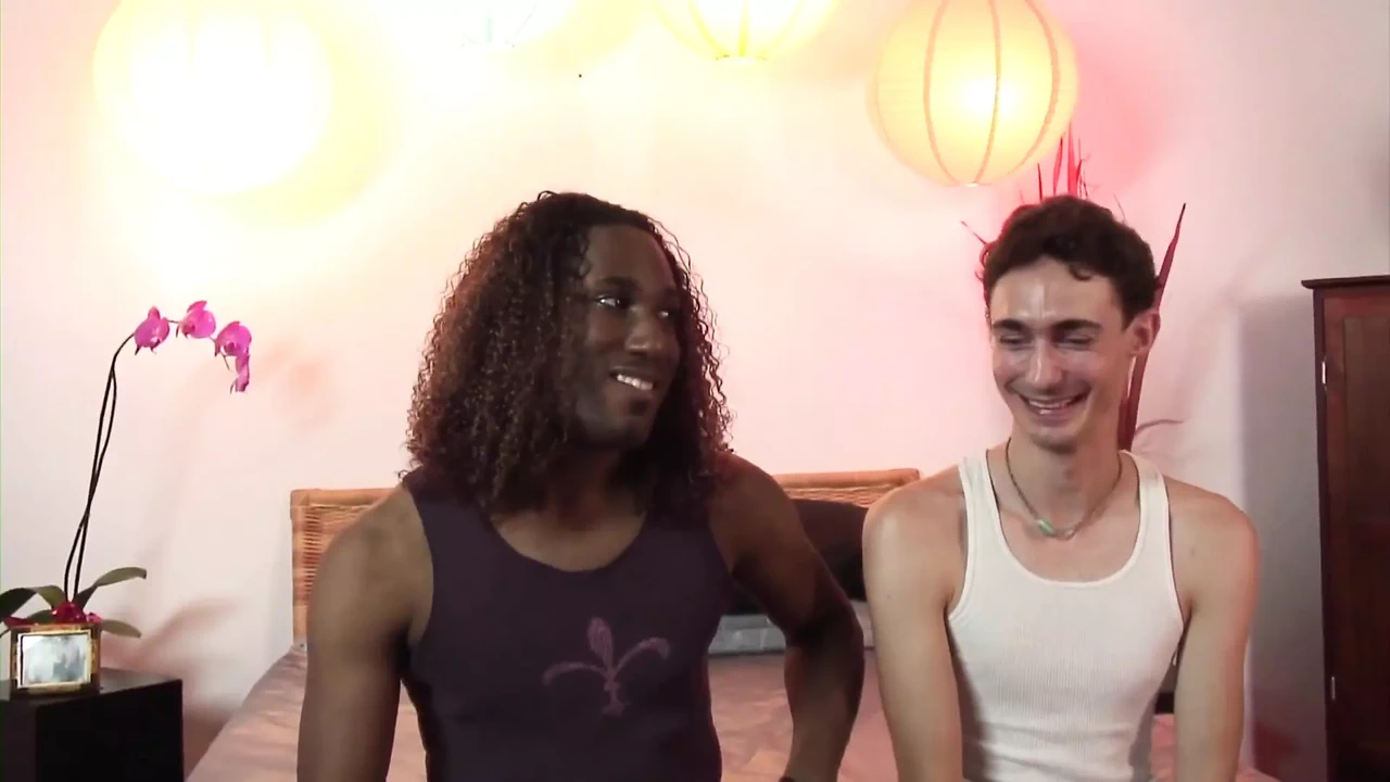 Skinny White Twink Thinks He Can Handle 10 Inch Black Dick (45346)