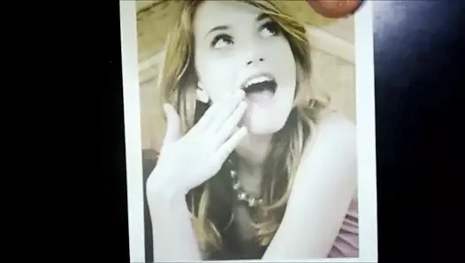Emma Roberts'ın boşalma anısına #2