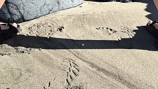 Risky Beach Pee Compilation