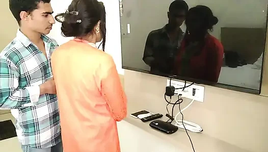 TV banane aaya tha bhabhi ko chod diya