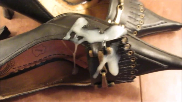 cum on shoes