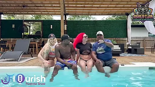 Mrflourish podcast bareng si tamu roxi keogh, gigi patsy dan datjguy di florida