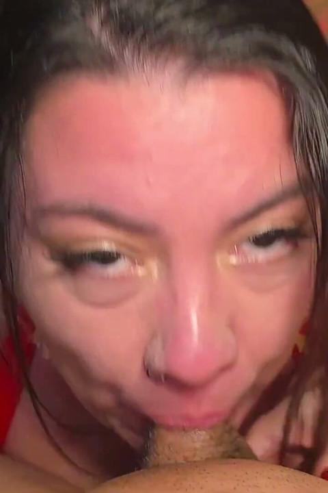 Micro Penis Gets Double BJ and Cumswap