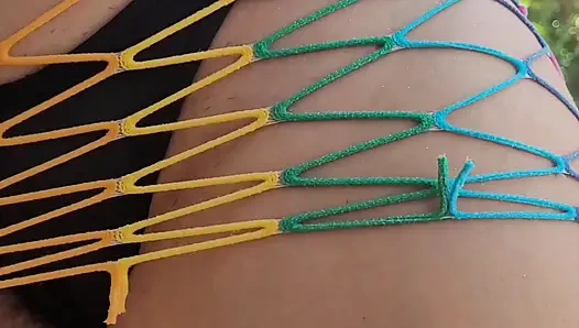 Exhibitionist wife with cameltoe