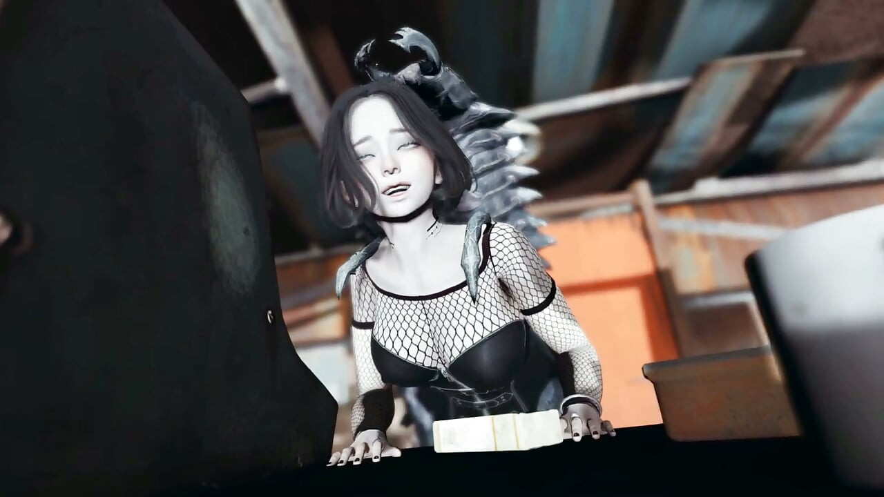 Chaurus Lair. Gothic Alt-girl Got Fucked in Ass by Insect From the Elder Scrolls V Skyrim. Emptie41