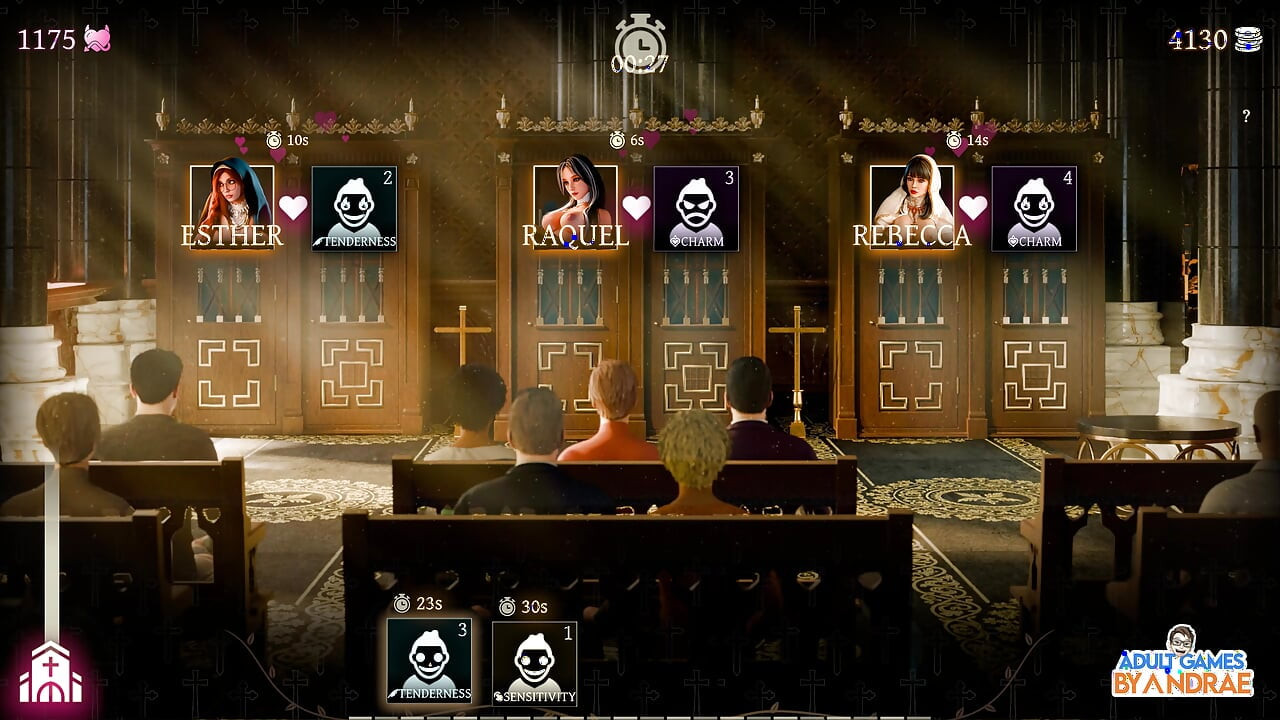 Sisters in Sin Gameplay Part 4 - the Basement Mystery and Raquel's Temptation