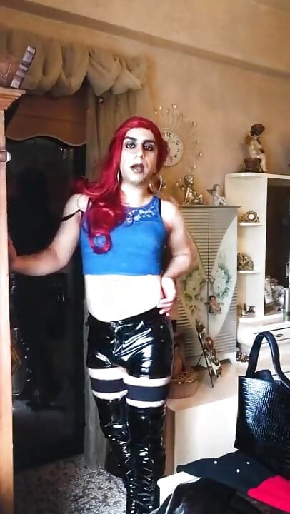 FetishEmmanuella video 11 - Kinky in Thigh High Boots - part 2