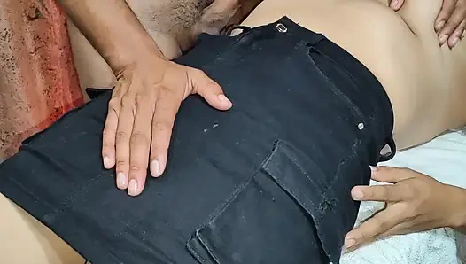 18-year-old virgin pussy with semen inside in Tamil India from x video