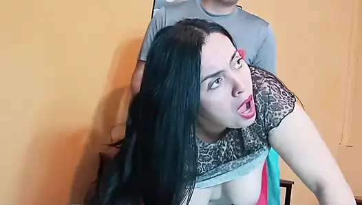 I surprised my Indian stepmother while she was doing housework and I fucked her.