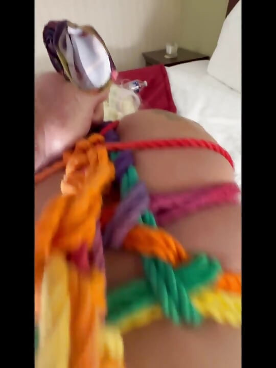 Tie Dye for Suzy & Anal Hooks Oh My